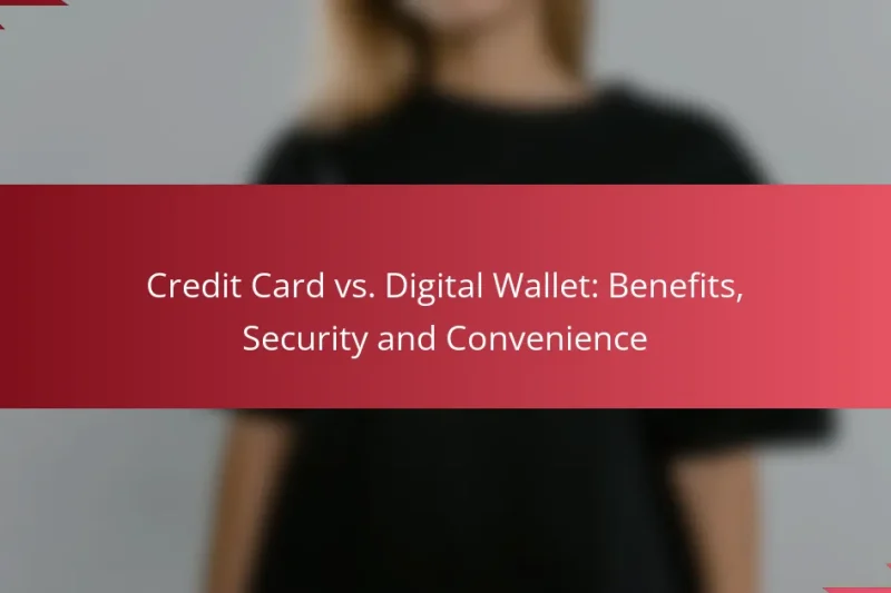 Credit Card vs. Digital Wallet: Benefits, Security and Convenience